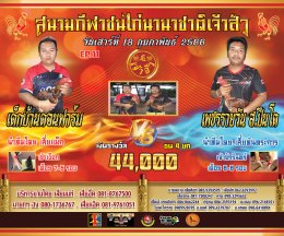 [51-100]  คู่ชน ประจำวันที่ 18 กุมภาพันธ์ 2566