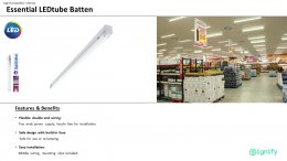 Essential LEDtube Batten BN015C