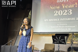 บรรยากาศกิจกรรมงานเลี้ยงปีใหม่ "API NIGHT PARTY "