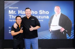 ต้อนรับตำนานแห่งนักซูโม่ชื่อดัง คุณ Hakuho Sho เยือน Toyota Alive