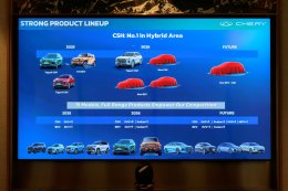 CHERY นำทัพนวัตกรรมยานยนต์ สร้างปรากฏการณ์ใหม่สู่ผู้บริโภคชาวไทย พร้อมประกาศแผนธุรกิจในไทย ปักหมุดเป็นฐานการผลิตสำคัญในอาเซียน