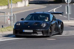 Porsche 911 GT2 RS รุ่นใหม่โผล่ทดสอบ! บอดี้บานทะลุซุ้ม GT3 RS  ขุมพลังเทอร์โบไฮบริด แรงทะลุ 800 ม้า!