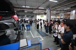 โตโยต้าเปิดหลังบ้าน พาสื่อมวลชนเจาะลึกคลังอะไหล่ศูนย์บริการ ชูมาตรฐานการบริการในแบบของโตโยต้า