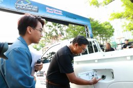 ออล-นิว มิตซูบิชิ ไทรทัน พิสูจน์ความประหยัดน้ำมันเหนือชั้น ด้วยอัตราประหยัดสูงสุด 24.71 กม./ลิตร*  ในการทดสอบเส้นทางจากกรุงเทพฯ สู่เมืองเสียมเรียบ ประเทศกัมพูชา