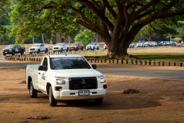 ออล-นิว มิตซูบิชิ ไทรทัน พิสูจน์ความประหยัดน้ำมันเหนือชั้น ด้วยอัตราประหยัดสูงสุด 24.71 กม./ลิตร*  ในการทดสอบเส้นทางจากกรุงเทพฯ สู่เมืองเสียมเรียบ ประเทศกัมพูชา