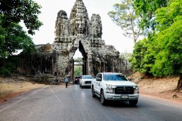 ออล-นิว มิตซูบิชิ ไทรทัน พิสูจน์ความประหยัดน้ำมันเหนือชั้น ด้วยอัตราประหยัดสูงสุด 24.71 กม./ลิตร*  ในการทดสอบเส้นทางจากกรุงเทพฯ สู่เมืองเสียมเรียบ ประเทศกัมพูชา