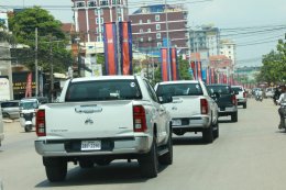 ออล-นิว มิตซูบิชิ ไทรทัน พิสูจน์ความประหยัดน้ำมันเหนือชั้น ด้วยอัตราประหยัดสูงสุด 24.71 กม./ลิตร*  ในการทดสอบเส้นทางจากกรุงเทพฯ สู่เมืองเสียมเรียบ ประเทศกัมพูชา