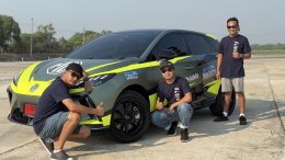 เอ็มจี ส่ง NEW MG4 ELECTRIC รุ่น XPOWER โชว์ศักยภาพ อีวีตัวจี๊ด บนสนามแข่ง ในรายการ Gymkhana GC Grid Competition Series 2025 By Harson Tyres