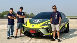 เอ็มจี ส่ง NEW MG4 ELECTRIC รุ่น XPOWER โชว์ศักยภาพ อีวีตัวจี๊ด บนสนามแข่ง ในรายการ Gymkhana GC Grid Competition Series 2025 By Harson Tyres