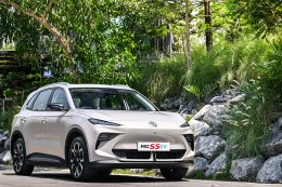 NEW MG S5 EV คว้ามาตรฐานความปลอดภัยระดับ 5 ดาว จาก Euro NCAP โกลบอลอีวีรุ่นใหม่ที่การันตีความมั่นใจและความปลอดภัยในทุกการใช้งาน