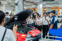 โตโยต้าเปิดหลังบ้าน พาสื่อมวลชนเจาะลึกคลังอะไหล่ศูนย์บริการ ชูมาตรฐานการบริการในแบบของโตโยต้า