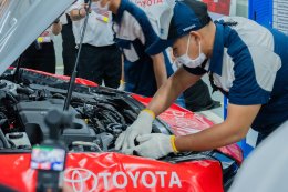 โตโยต้าเปิดหลังบ้าน พาสื่อมวลชนเจาะลึกคลังอะไหล่ศูนย์บริการ ชูมาตรฐานการบริการในแบบของโตโยต้า