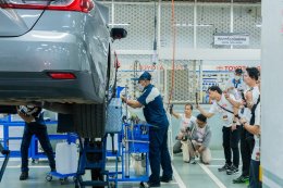 โตโยต้าเปิดหลังบ้าน พาสื่อมวลชนเจาะลึกคลังอะไหล่ศูนย์บริการ ชูมาตรฐานการบริการในแบบของโตโยต้า