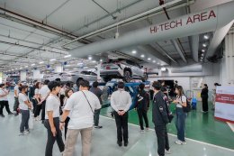 โตโยต้าเปิดหลังบ้าน พาสื่อมวลชนเจาะลึกคลังอะไหล่ศูนย์บริการ ชูมาตรฐานการบริการในแบบของโตโยต้า