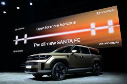 ฮุนได พลิกโฉมวงการ SUV ไทย! เปิดตัว The all-new SANTA FE  ชูดีไซน์ Boxy พร้อมสร้างมาตรฐานใหม่ที่เหนือกว่า : ราคาเริ่ม 1.59 ล้านบาท รับประกันแบตไฮบริด 8 ปี