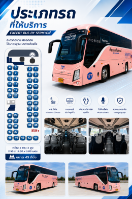 Luxury bus  35-45 seater