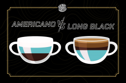กาแฟคู่พี่น้อง Long Black กับ Americano แตกต่างกันอย่างไร ?