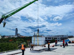 Solar Rooftop 300 kWp ติดตั้งที่ อาคารศูนย์ประชุมมหาวิทยาลัยธรรมศาสตร์ ศูนย์รังสิต