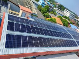 Solar Rooftop 418 kWp ติดตั้งที่ บริษัท อินแพคฟาร์มา จำกัด 