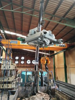 เครนโรงงาน 10 ตัน ระบบคานคู่ Double Girder Crane