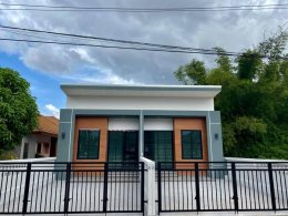 ทาวน์โฮมชั้นเดียว 2 นอน 1 น้ำ 