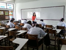 Teaching at the school