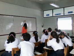 Teaching at the school