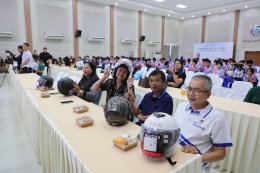 โครงการขับขี่ปลอดภัย อมตะสวมหมวก 100% ณ โรงเรียนสวนกุหลาบวิทยาลัย ชลบุรี ในเขตนิคมอุตสาหกรรมอมตะซิตี้ ระยอง
