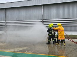 Amata City Chonburi Conducts Full-Scale Emergency Drill to Strengthen Preparedness for Chemical Spills, Gas Leaks, and Fire Incidents