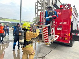 AFSและเทศบาลตำบลดอนหัวฬ่อร่วมจัดกิจกรรมฝึกอบรมดับเพลิงขั้นต้นและฝึกซ้อมอพยพหนีไฟ