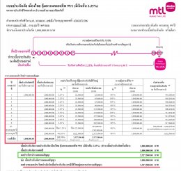 เมืองไทย 99/1 ชำระเบี้ยเพียง 1 ปี เงิน 1ล้านทำอะไรได้บ้าง?