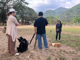 SBS filming a documentary