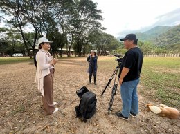 SBS filming a documentary