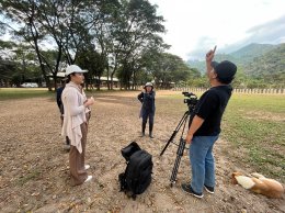 SBS filming a documentary