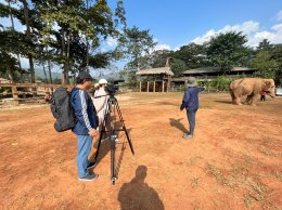 SBS filming a documentary