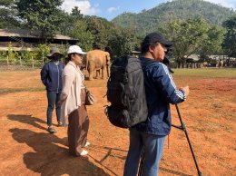 SBS filming a documentary