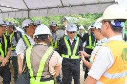 Deputy Taweesak Lead KRC management team to visit Mae Kuang Water Diversion Tunnel Chiang Mai Province