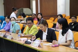 Local cultural and educational exchange meeting at Pak Kret Municipality