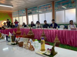 Local cultural and educational exchange meeting at Pak Kret Municipality