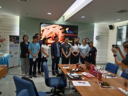 Korean -Thai interpreter of Department of Fisheries(Korea&Thai) and Food and Drug Administration Korea factory inspection