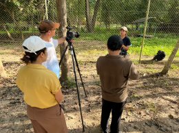 SBS filming a documentary