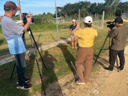 SBS filming a documentary