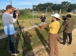 SBS filming a documentary