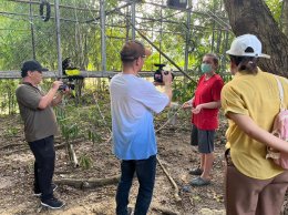 SBS filming a documentary