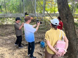 SBS filming a documentary