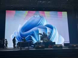 Setup the stage for Concert 