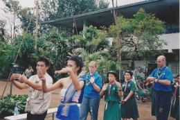 The Swedish and Scout council in Chang mai  2002 