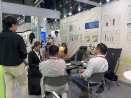 In-Cosmetice Asia with  Samkung costech