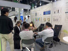 In-Cosmetice Asia with  Samkung costech