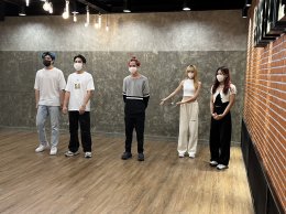 Organized an audition  from Korea entertainment  For bring children to practice as artists